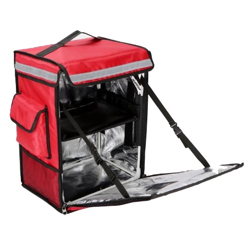 ALUMINIUM FOIL INSULATED BIG SIZE PIZZA DELIVERY BAG KEEP HOT